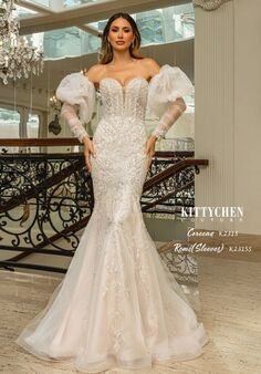 KITTYCHEN Couture COREENA REMI, K2315 Fit-and-Flare Wedding Dress