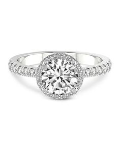 Friendly Diamonds Glamorous Princess, Asscher, Cushion, Emerald, Marquise, Pear, Radiant, Round, Oval Cut Engagement Ring