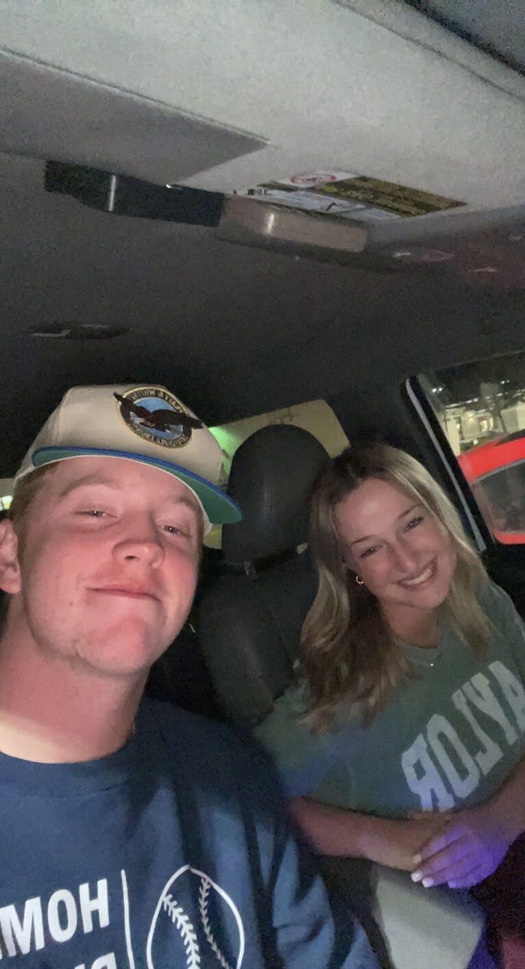 Our first date! We went for ice cream and played spikeball on the Bells HS football field