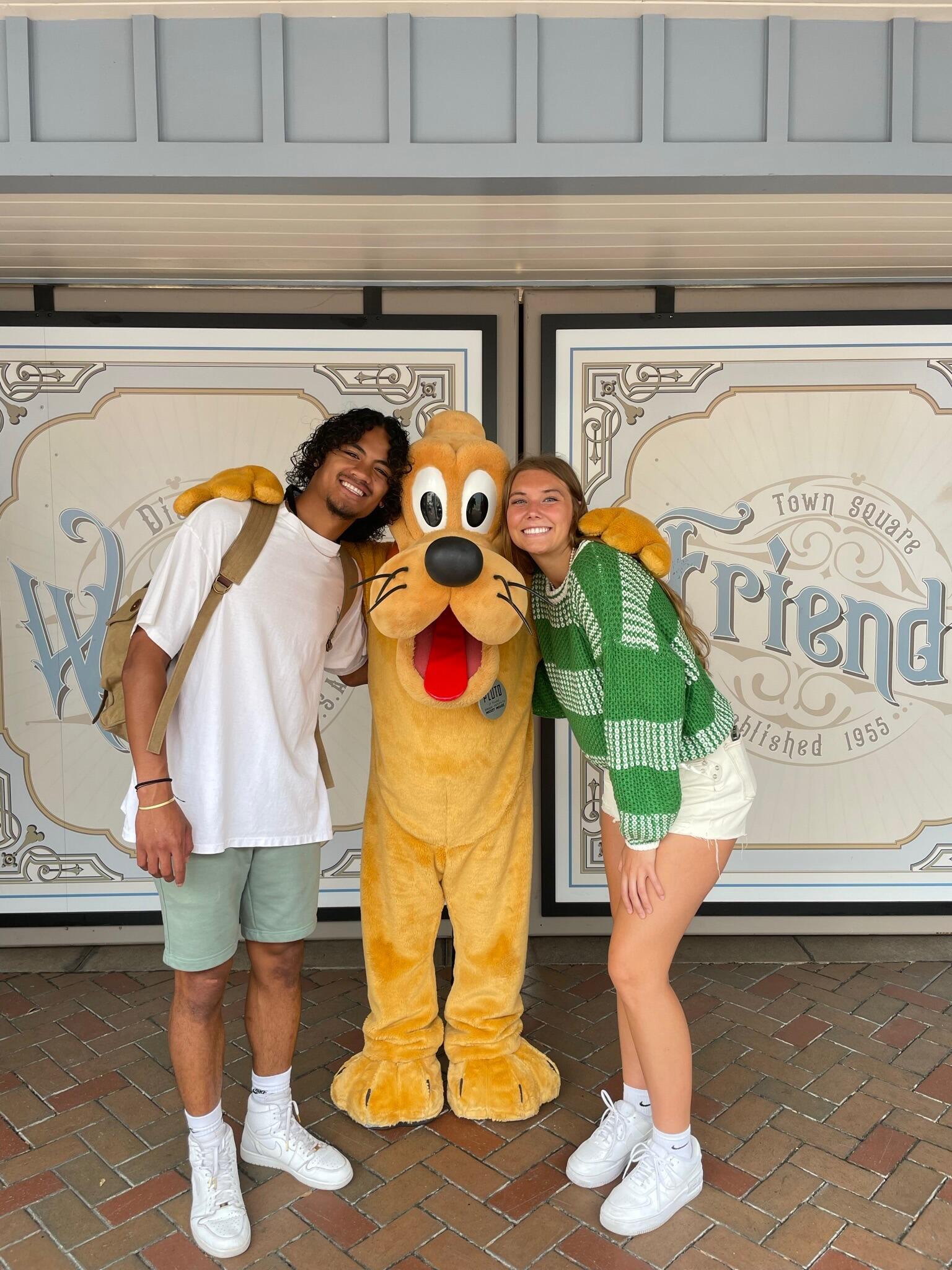 SECOND TIME AT DISNEY TOGETHER BUT FIRST TRIP WITH DANIELLE'S FAMILY 