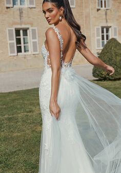 Sincerity Bridal 44453 Fit-and-Flare Wedding Dress