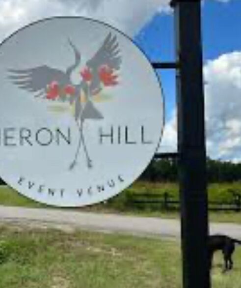 Picture of Heron Hill Event Venue Sign 