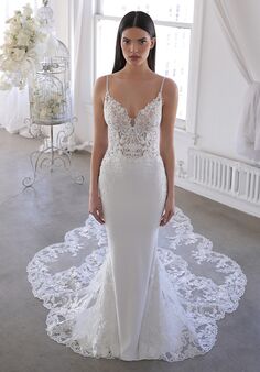 Blue by Enzoani Omari Sheath Wedding Dress