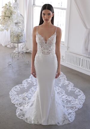 Blue by Enzoani Omari Sheath Wedding Dress