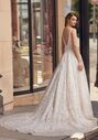 Moonlight Couture H1445 A-Line Wedding Dress - thumbnail - 2