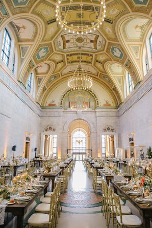 Reception at the Detroit Institute of Arts in Michigan