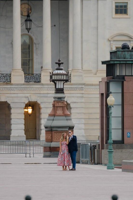 FaceTiming our families to share the news!

📍United States Capitol Building, Washington, DC