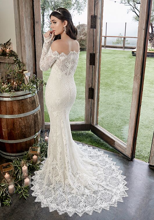 Casablanca Bridal 2428 Reese Mermaid Wedding Dress - 2