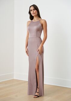 B2 Bridesmaids by Jasmine B253065 Halter Bridesmaid Dress