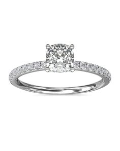 Blue Nile Cushion Cut Engagement Ring