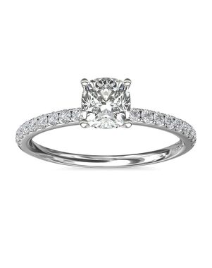 Blue Nile Cushion Cut Engagement Ring