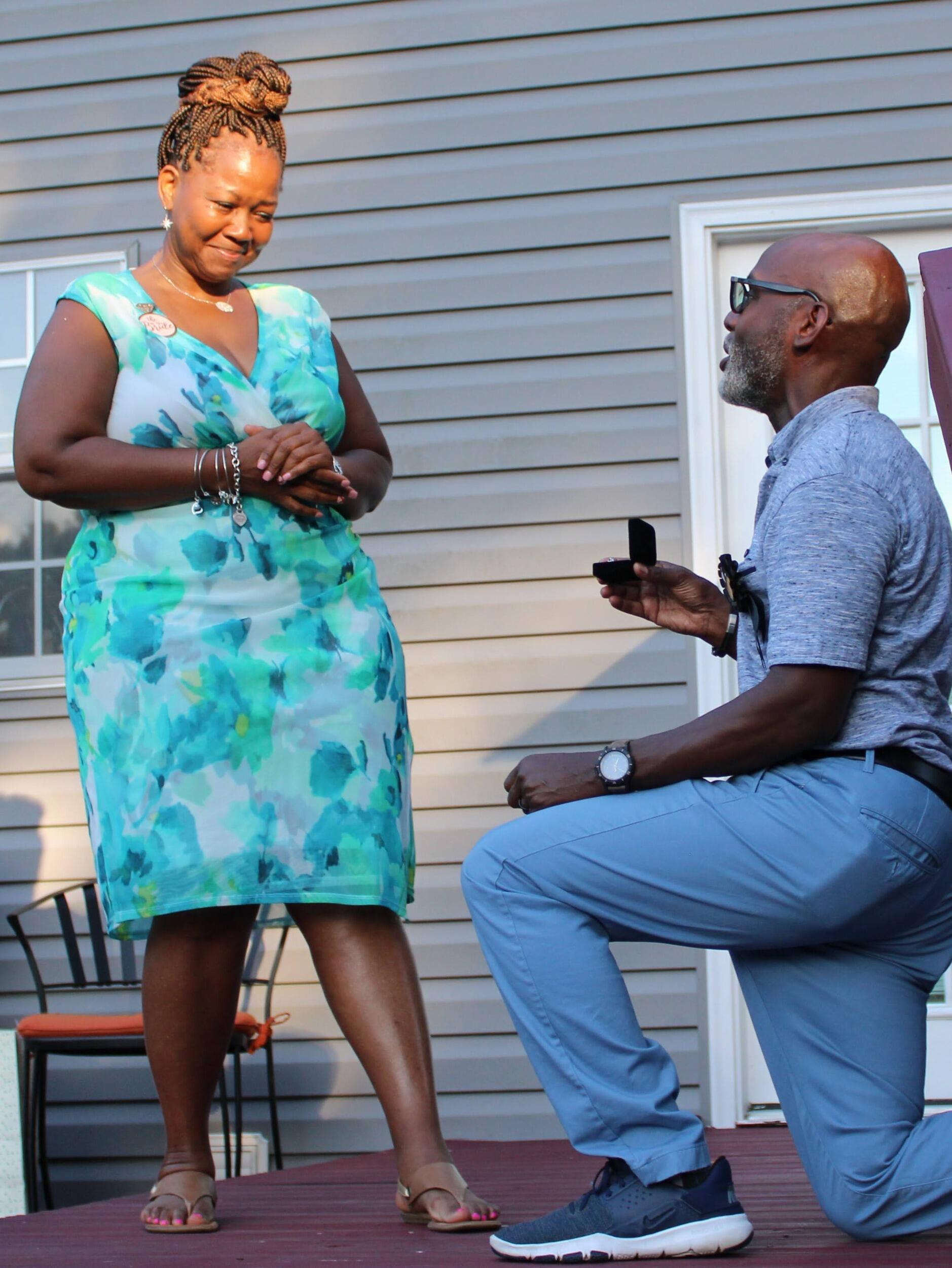 Picture of Engagement Celebration July 2022