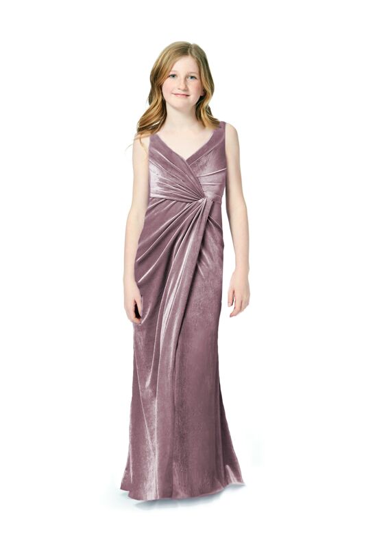 Bari Jay Flower Girls 2082-JR Purple Flower Girl Dress and Ring Bearer Outfit - 1