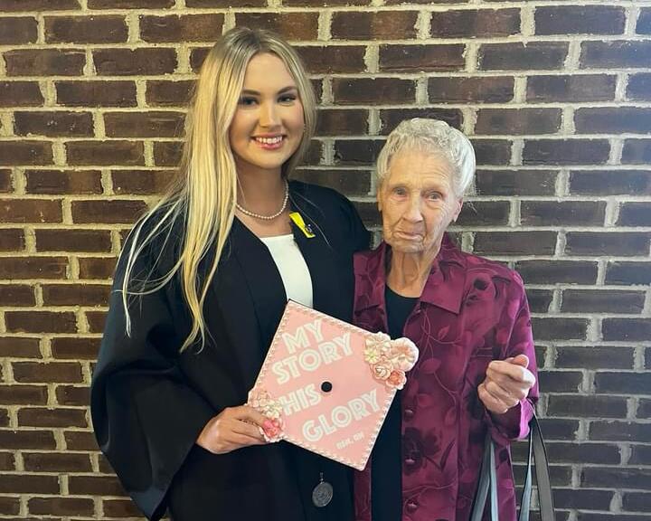 Picture of Granny—Flower Girl