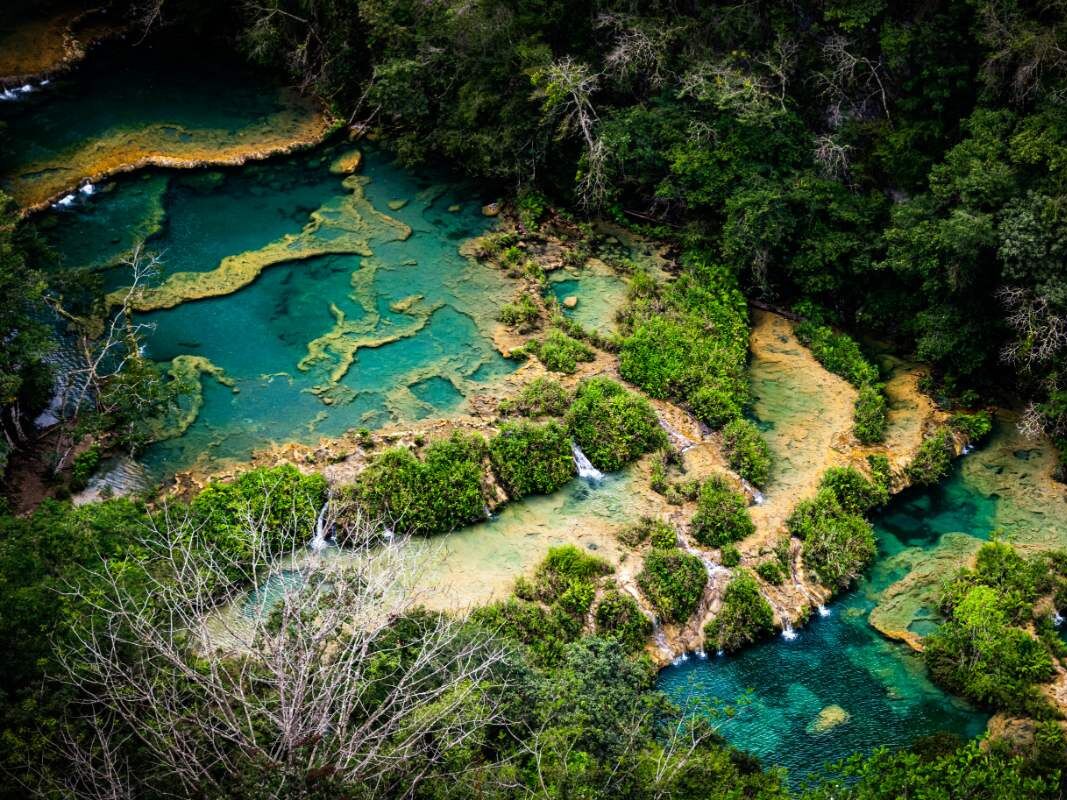 Picture of Swim in crystal waterfalls at Semuc Champey