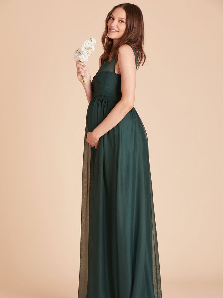 maternity bridesmaid dress