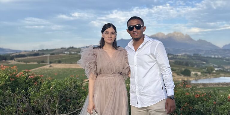 Ayesha & Nazeem Home Page Banner