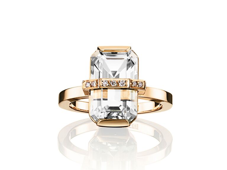 quartz engagement ring