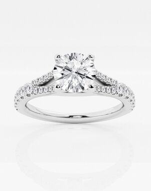 Grown Brilliance Round Cut Engagement Ring