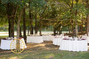 Fall North Carolina Outdoor Reception