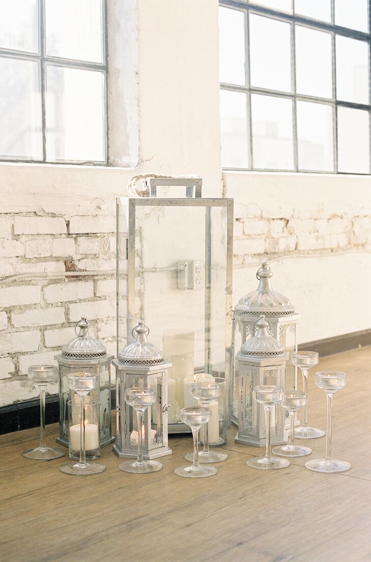 Modern and Moroccan-Style Silver Lanterns