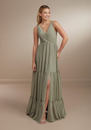 Christina Wu Celebration 22161 V-Neck Bridesmaid Dress