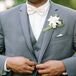 Simple White Gardenia Boutonniere