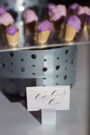 Mini Cotton Candy Cones