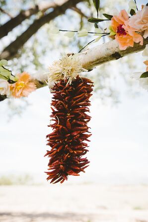 Dried Chili Pepper Garland