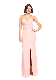 Bari Jay Bridesmaids 2019 V-Neck Bridesmaid Dress