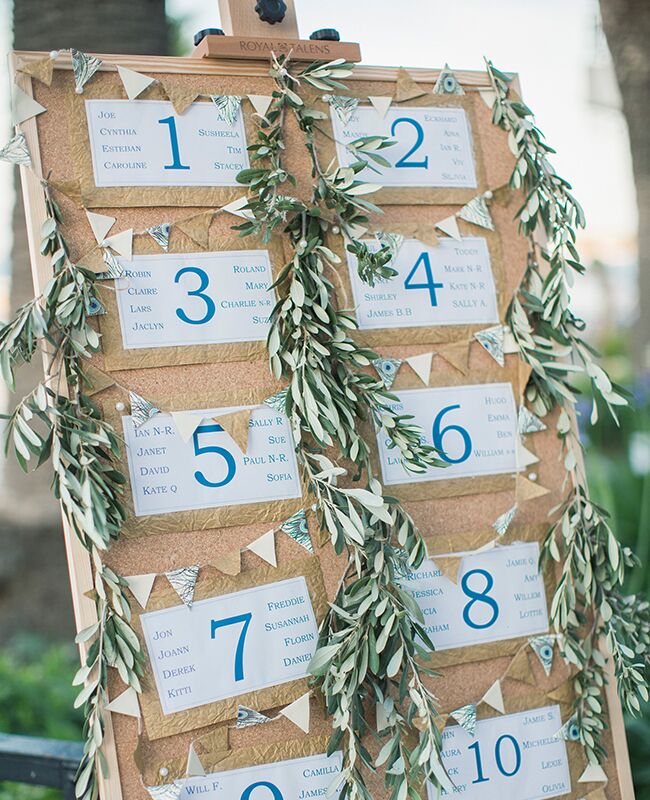 eucalyptus garland | Anna Roussos | Blog.theknot.com