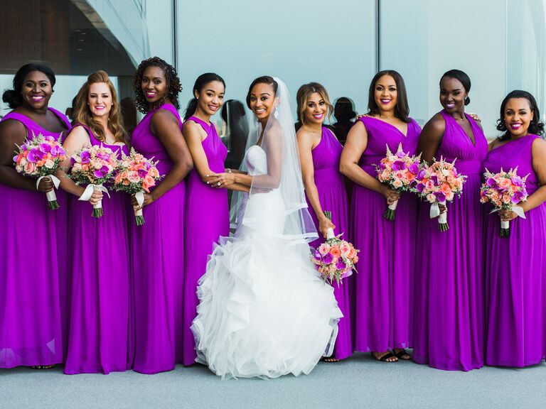 Bridesmaid hairstyle low updo