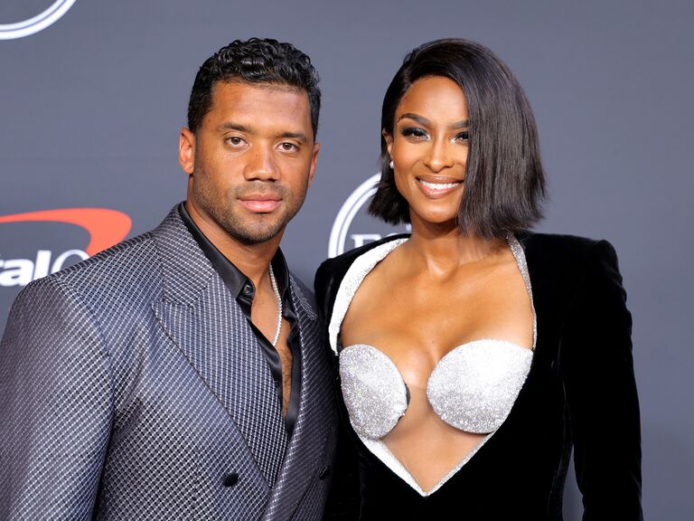 Ciara and Russell Wilson