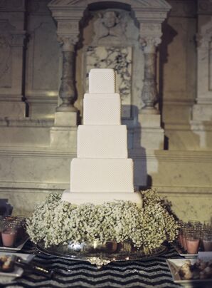 Five-Tier Square Cake