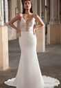 Adore by Justin Alexander Kinsley Fit-and-Flare Wedding Dress - thumbnail - 2