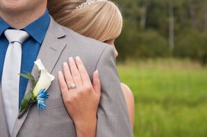 White Calla Lily Boutonniere