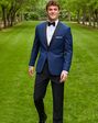 BLACKTIE ARLO Navy Wedding Tuxedo Blue Tuxedo - thumbnail - 1