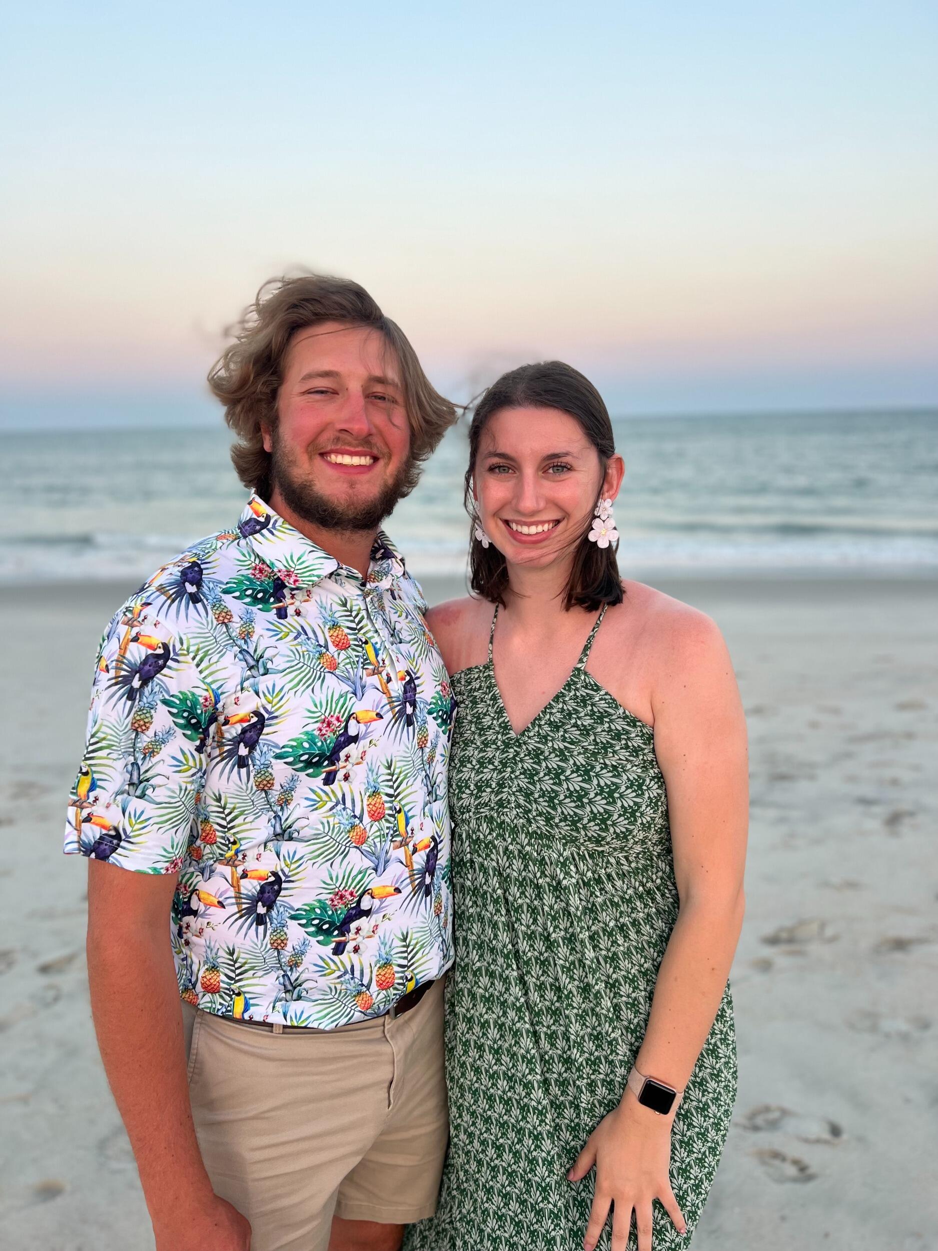 Jack joined Kelsie's family on their annual beach trip to Murrells Inlet!