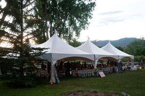 Classic Tented Reception at Fresh and Wyld in Colorado