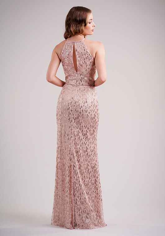 Belsoie Bridesmaids by Jasmine L224009 Halter Bridesmaid Dress - 3