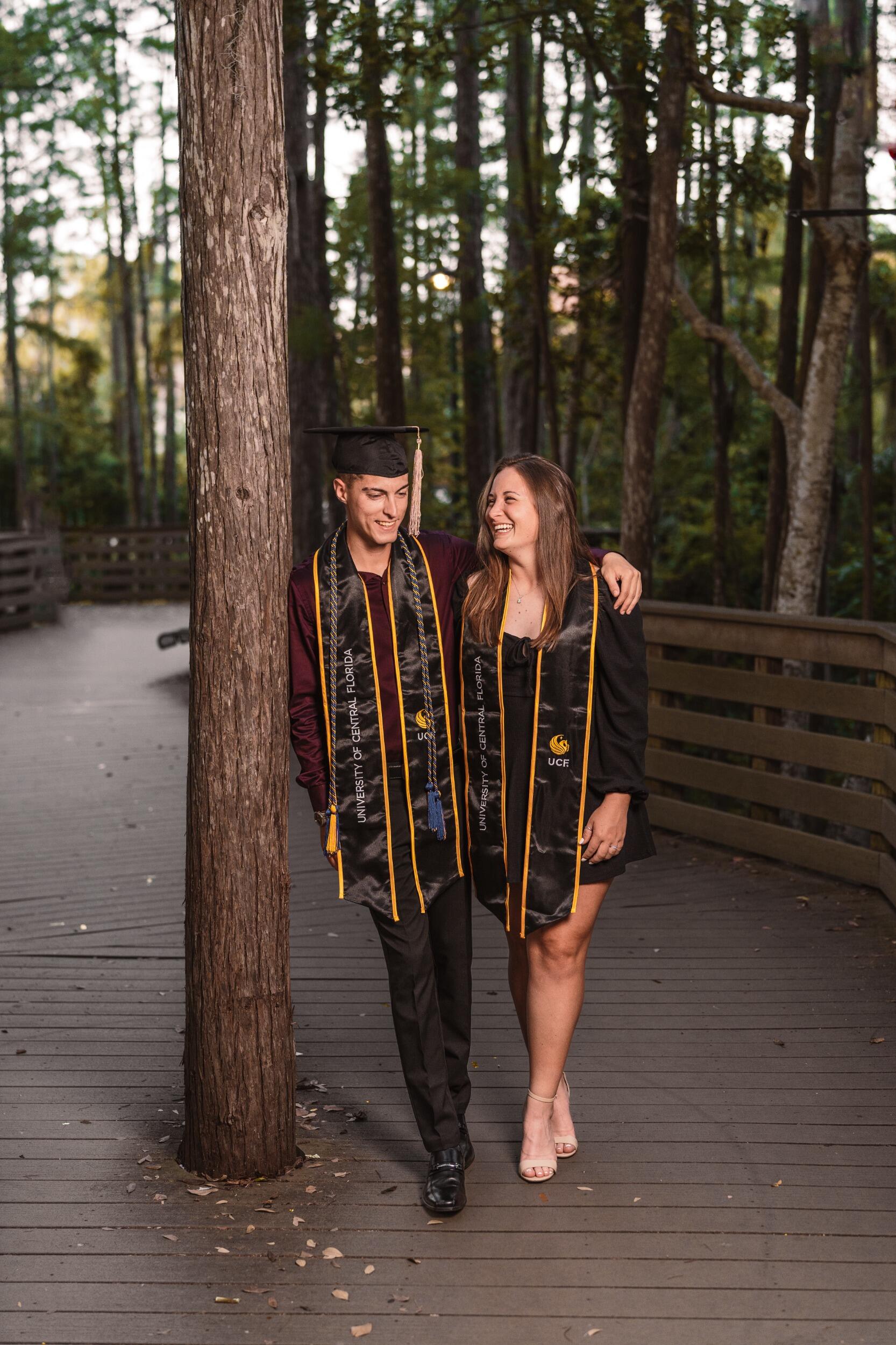 Cameron and Lindsey both graduated from UCF