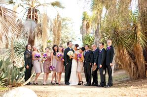 Neutral Wedding Party Attire