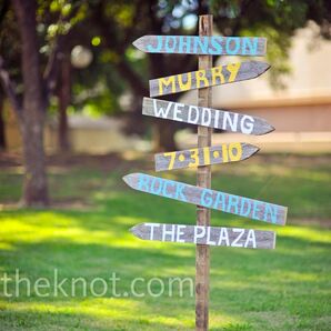 Wooden Wedding Signs