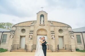 Wedding Portrait at St. Mary's Catholic Church