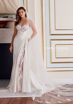 Martin Thornburg a Mon Cheri Collection MT5112, Carrington Sheath Wedding Dress