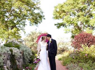 The Bride Corina, 28, an interior designer The Groom Thomas, 30 and a business professional The Date July 31  From the start, Corina and Thomas wanted