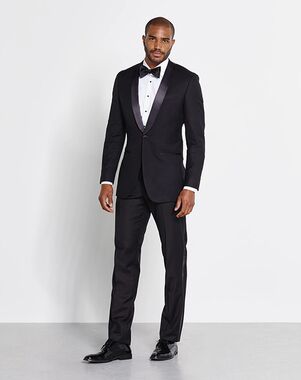 The Black Tux Shawl Collar Tuxedo Black Tuxedo