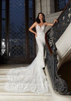 Morilee by Madeline Gardner Chantrelle, 1062 Fit-and-Flare Wedding Dress