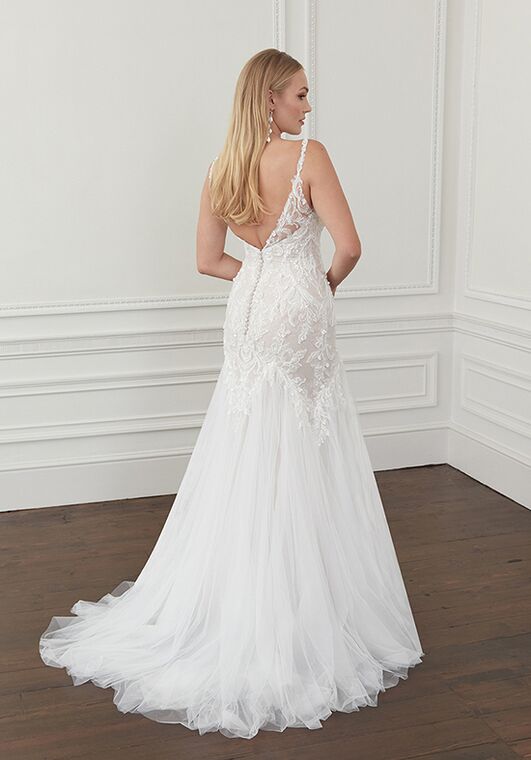 Sincerity Bridal 44378 Trumpet Wedding Dress - 2