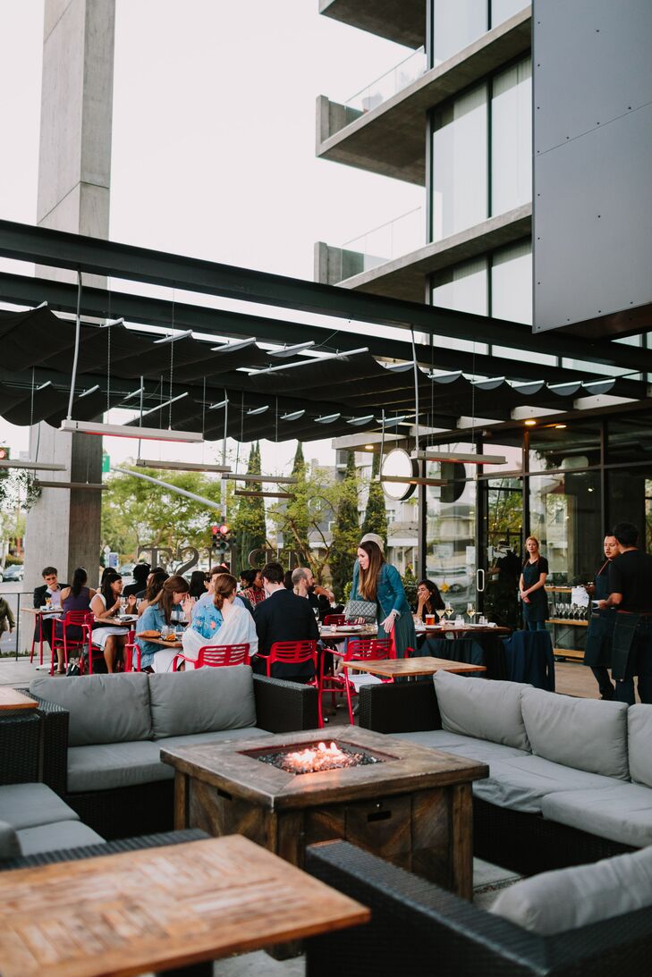 Casual, Intimate Reception at Trust Restaurant in San Diego
